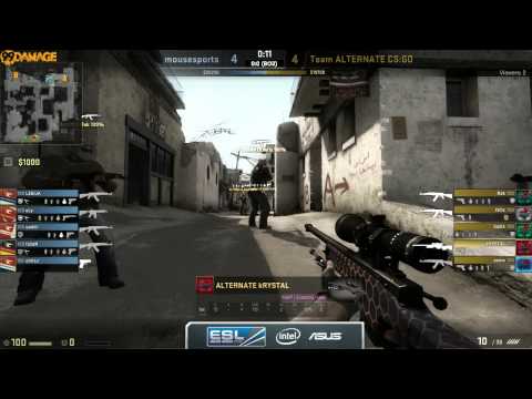 ALTERNATE vs. mousesports | Finale, EMS One Qualifier Germany 2014 | de_dust2 Map 1
