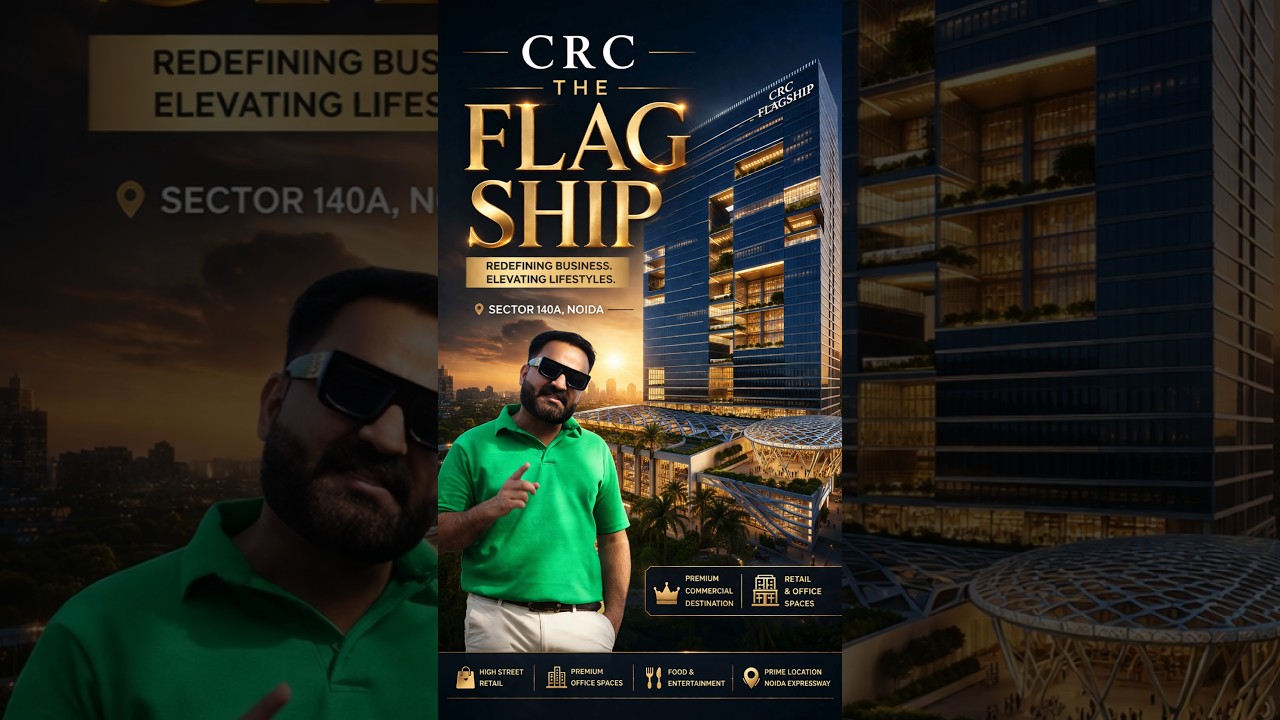 CRC The Flagship noida exclusivity begins here