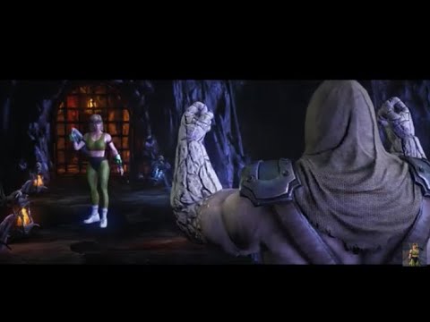 Mortal Kombat X(XL) Sonya Blade (MK 1 classic costume) vs Tremor