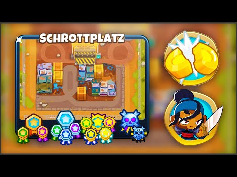 Schrottplatz (Halbes Geld) || Lösung (Ohne Affenwissen) || Bloons TD6