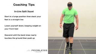 134. In-Line Split Squat