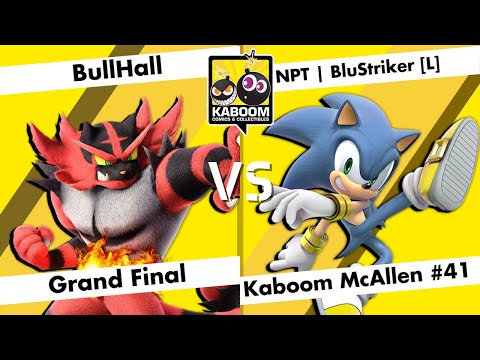 BullHall (Incineroar) vs NPT | BluStriker [L] (Sonic) - Grand Final - Kaboom McAllen #41