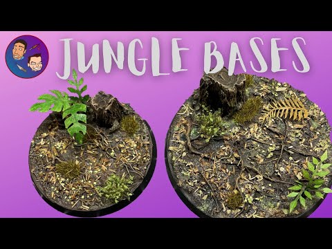 40k Jungle Bases