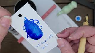 Ink Studio 741 Ink Review Sailor Fountain Pen Ink