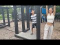 Anna Is Still Swinging At Castle Park 05 27 2021
