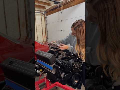 INSTALLING HOLLEY MID_MOUNT ACCESORY DRIVE FINISH - 383 PT12 #shorts
