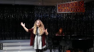 Carrie Hope Fletcher auditions for Forbidden Broadway