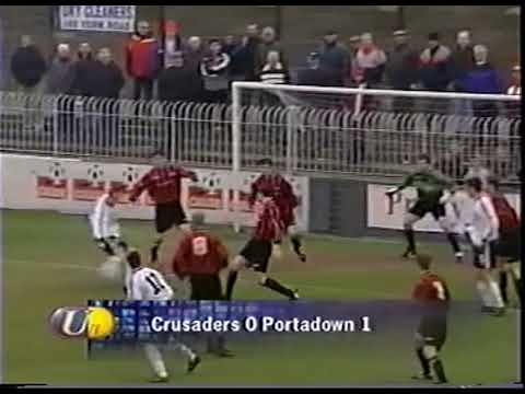Crusaders 0 Portadown 1 - IPL 01/04/00