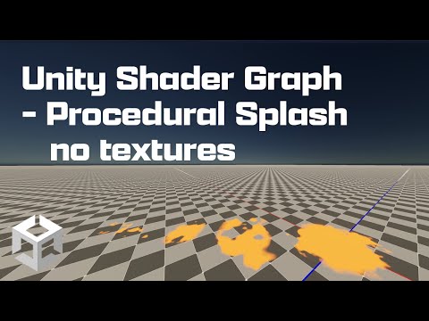 Unity Shader Graph Procedural Splash