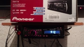 radio de auto en casa pioneer