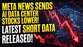 Meta News Sends AI Data Center Stocks Lower! Latest Short Data Release