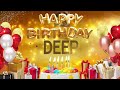 Deep Happy Birthday Deep