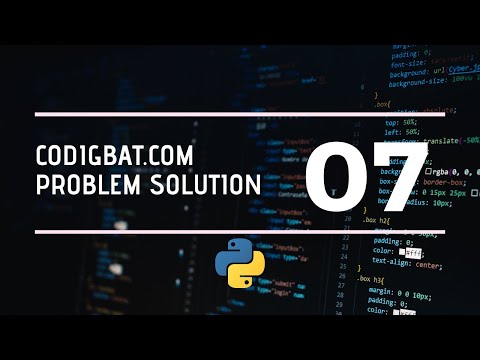Coding Bat Problem Solution Part 7