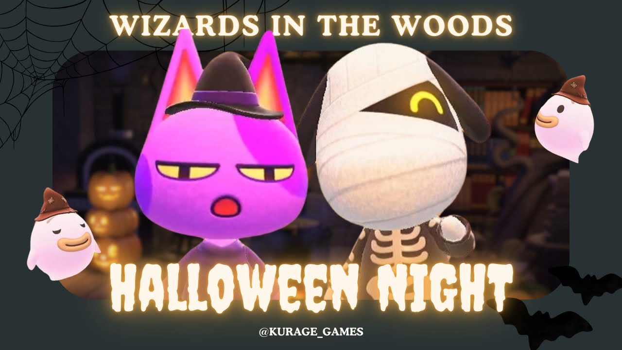 あつ森BGM 🎃 魔法使いたちの秘密のつどい｜Animal Crossing + Halloween Music + Ambient Music Playlist 🎧