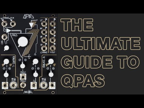 Make Noise QPAS Eurorack Quad Parallel Filter Module image 2