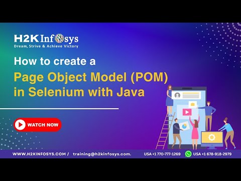 How to createa Page Object Model (POM) in Selenium with Java