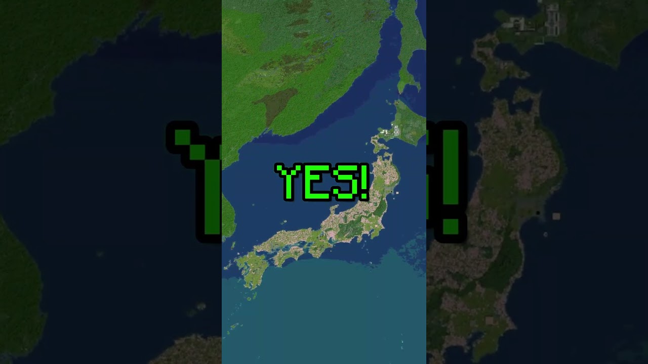 🇯🇵 Can you visit JAPAN on this Minecraft Earth Server? 🇯🇵
