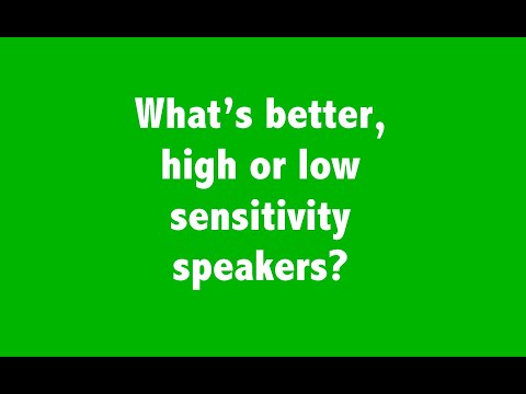 image-What is a high efficiency speaker?