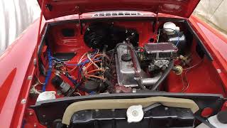 MGB Fuel pump Inertia Switch for Early model MGBs (1962 to 1974) for safety.  VID 20240603 154445596