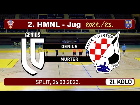 2. HMNL Jug: GENIUS - MURTER  3:3, 26.03.2023.