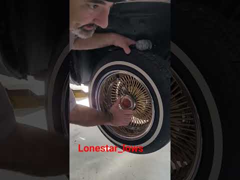 WIRE WHEELS FOR BEGINNERS!! LOWRIDER KNOCK OFFS