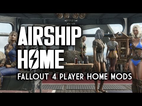 Airship Home - Player Home & Settlements - Fallout 4 Mods