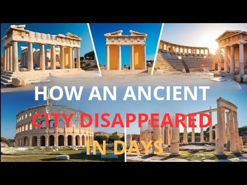 How An Ancient City Disappeared In Days