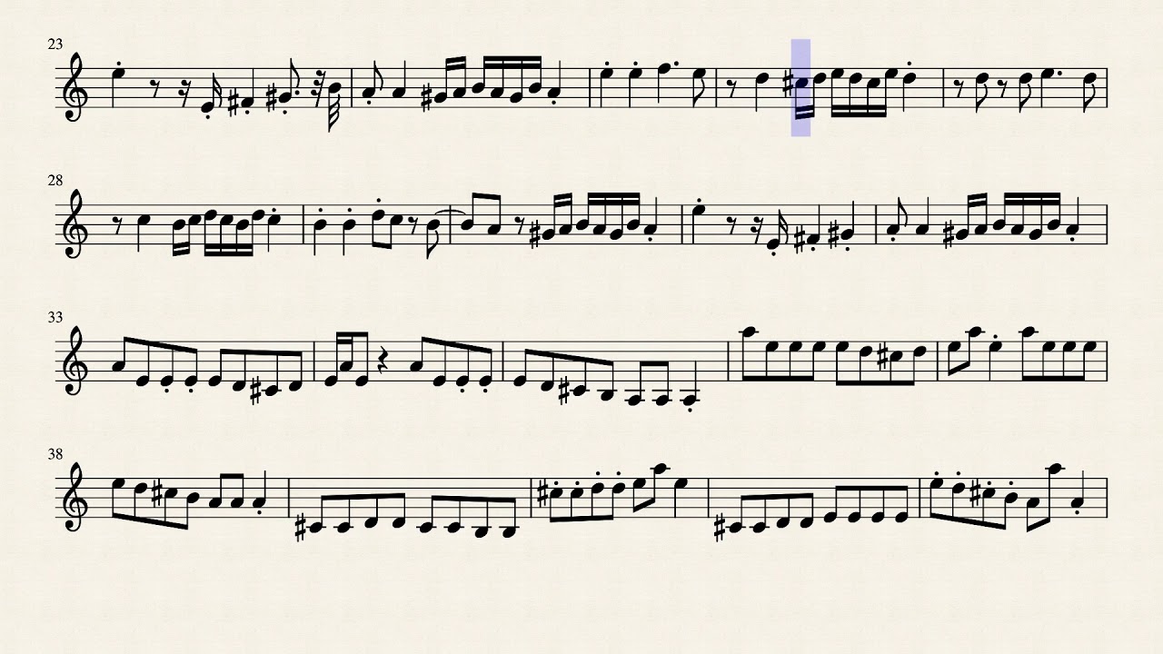 Hungarian Dance Clarinet by Brahms