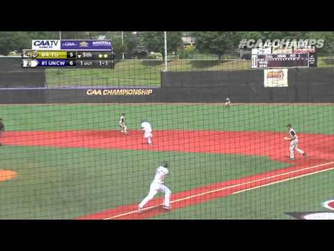 2013 Baseball #CAAChamps Game 4 -- #1 UNCW 11, #4 Towson 13