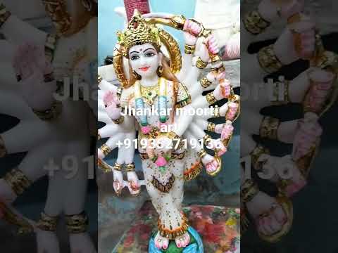 White Marble Durga Maa Statue