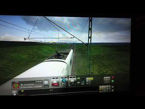 MongoTV_10462 - Del 16 - Køre TRAIN SIMULATOR 2.JULEDAG NAT Med ICE Tog i TYSKLAND