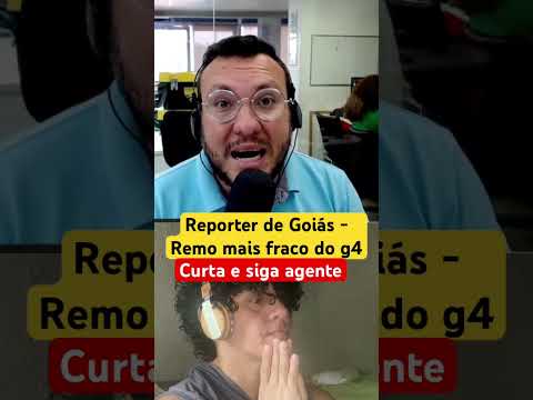 Reporter de Goiás - Remo mais fraco do g4 #serieb #futebol #remo #goias