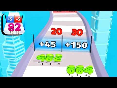Digit Run 3D ​- All Levels Gameplay Android,ios (Levels 3-4)