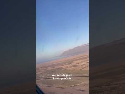Sobrevoando o deserto do Atacama ✈️ Antofagasta-Santiago  #chile #aviation #sky #santiago #atacama