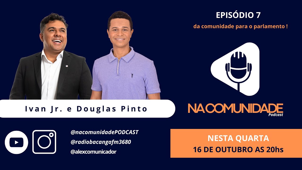 Ep #7  do NA COMUNIDADE PODCAST  |   Da Comunidade para o Parlamento !