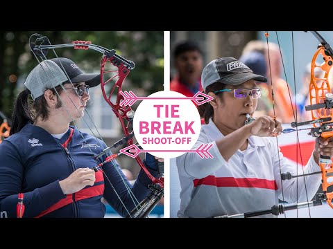 Stretton and Alim go to single arrow for para championship title | Fivics tiebreaks