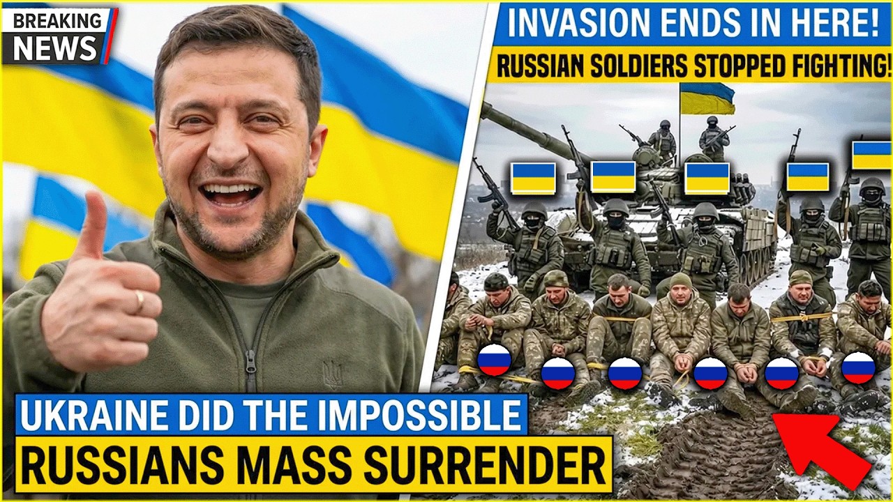 MASS SURRENDERS ERUPT! 10,000 Russian Soldiers Stop Fighting with Terrible Confessions in Ukraine