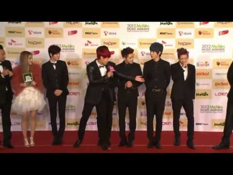 121214 INFINITE - Red Carpet @2012 Melon Music Awards