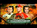 WWE Hell In A Cell 2011 Match Card CM Punk Vs John Cena Vs Alberto Del Rio
