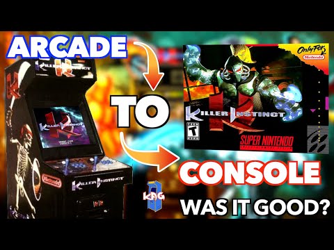Killer Instinct Arcade To Super Nintendo Comparison | Good or Bad Port?