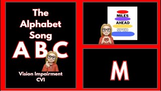 The Alphabet Song / ABCs / ABC Song / Children's Song | CVI & Visual Impairment Educational Video gameplay video by tcady129, 1:01 duration