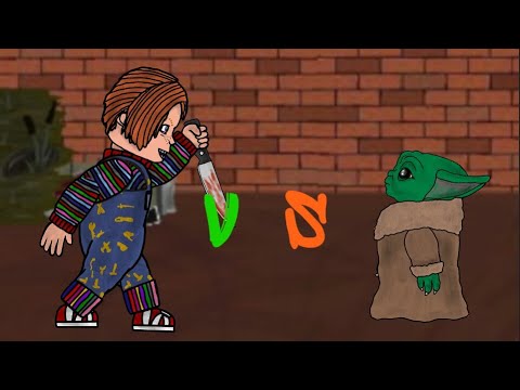 baby yoda vs chucky | dc2