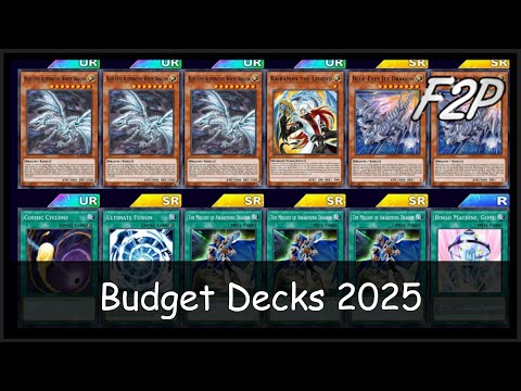 BEST BUDGET DECKS IN DUEL LINKS 2025 - A Quick Review [Yu-Gi-Oh! Duel Links]