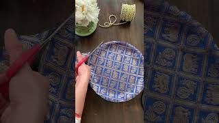 thali decoration ideas || how to decorate karwachauth plate
