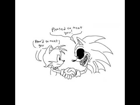 Pleased to meet u (a Sonic.EXE comic dub)