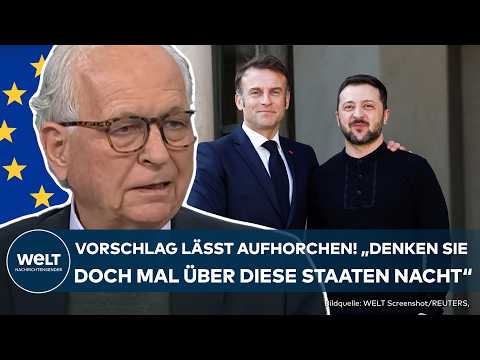 FRIEDENSTRUPPEN: Wolfgang Ischinger zum Einsatz von Nato-Soldaten in Ukraine!