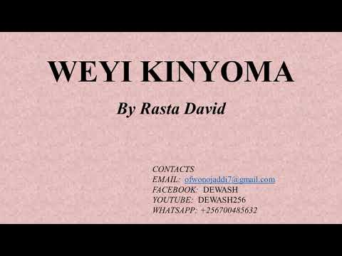 Weyi Kinyoma (ojame) - Rasta David