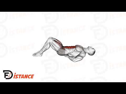 Exercice Relevés de jambe avec genoux fléchis