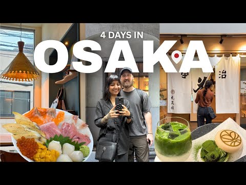 4 days in Osaka, Japan! 🇯🇵 Osaka's best shopping, cafes, and food spots (Japan travel vlog)