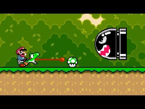 YOSHI THE RIP OFF KIRBY - Super Mario World (BLIND) Retro Let's Play/Let's Try #2